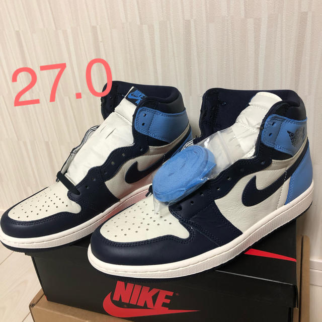 エアジョーダン1 オブシディアン obsidian aj1 27.0 新品 | cprc.org.au