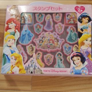 ディズニープリンセス　スタンプセット(キャラクターグッズ)