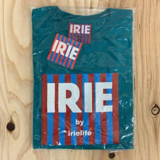 アイリーライフ(IRIE LIFE)の◆新品未使用◆irie life Tシャツ 「irieロゴ」グリーン Mサイズ(Tシャツ/カットソー(半袖/袖なし))