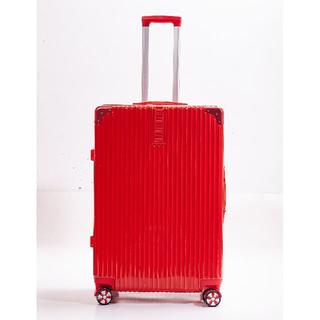 【 スーツケース Aタイプ 】 キャリーケース 旅行 Lサイズ レッド(スーツケース/キャリーバッグ)