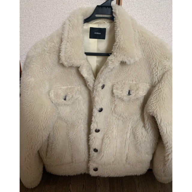 MURUA(ムルーア)のボアジージャン レディースのジャケット/アウター(Gジャン/デニムジャケット)の商品写真