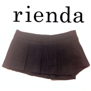 リエンダ(rienda)のrienda★ひだスカート風ショーパン(ショートパンツ)