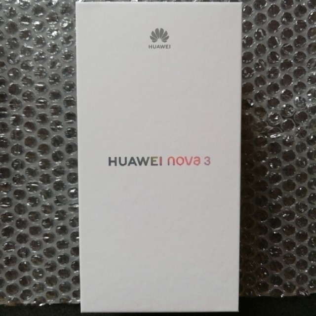 ANDROID(アンドロイド)のHUAWEI nova 3　アイリスパープル　本体《新品・未開封品》 スマホ/家電/カメラのスマートフォン/携帯電話(スマートフォン本体)の商品写真