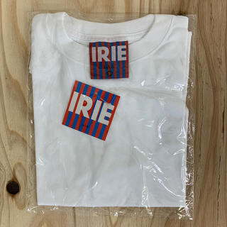 アイリーライフ(IRIE LIFE)の◆新品未使用◆irie life Tシャツ「縦irie」ホワイト Sサイズ(Tシャツ/カットソー(半袖/袖なし))