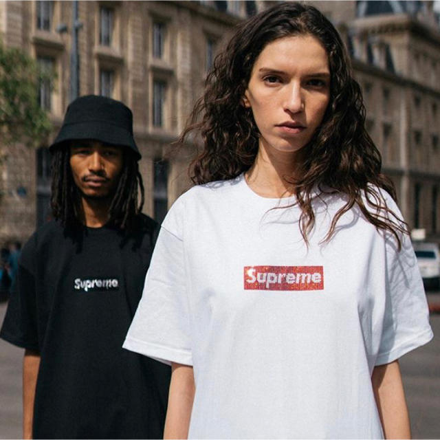 Supreme Swarovski Box Logo 25th ボックスロゴ