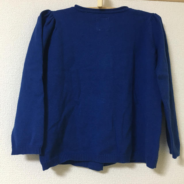 UNDERCOVER(アンダーカバー)の【♪さん専用】ユニクロ アンダーカバー ハートボタン カーディガン 95 キッズ/ベビー/マタニティのキッズ服女の子用(90cm~)(カーディガン)の商品写真