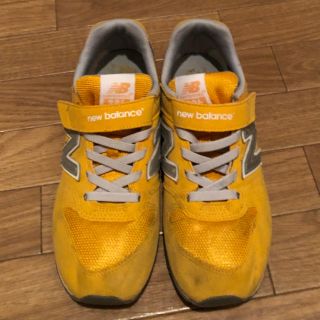 ニューバランス(New Balance)のニューバランス996 キッズ スニーカー イエロー 22.5 (スニーカー)