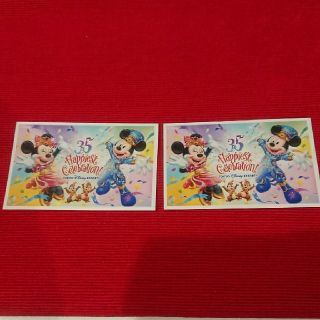 ディズニー(Disney)のディズニー  大人2枚 ギフト パスポート(遊園地/テーマパーク)