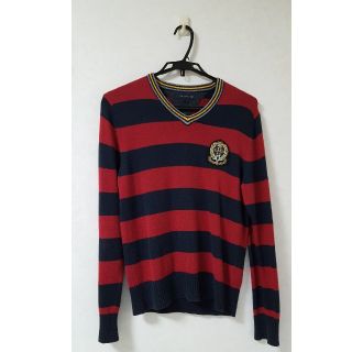 トミーヒルフィガー(TOMMY HILFIGER)のTOMMY HILFIGER　Vネックセーター(ニット/セーター)