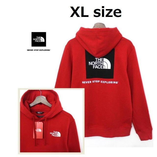 2019年7月USモデル◇ノースフェイスBOXLOGO HOODIE/ot3198XL