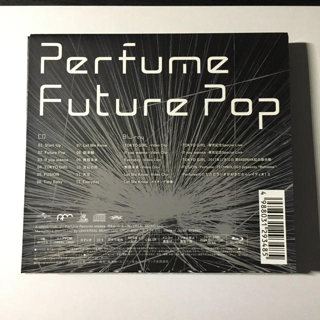値下げ可 Perfume FUTURE POP (初回限定盤)