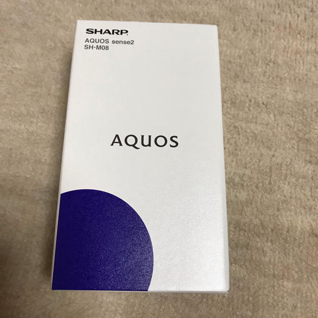 新品未使用★AQUOS sense2 SH-M08★ホワイトシルバー 残債ナシ