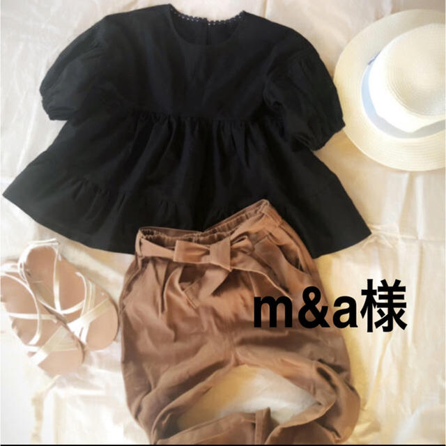 m&a様9/9 キッズ/ベビー/マタニティのキッズ服女の子用(90cm~)(ブラウス)の商品写真