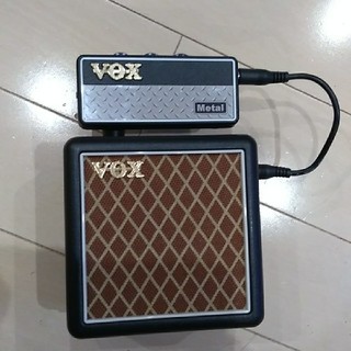 ヴォックス(VOX)のAmplug2 Metal  AP2-MT AP2-CAB 中古 送料込み(ギターアンプ)