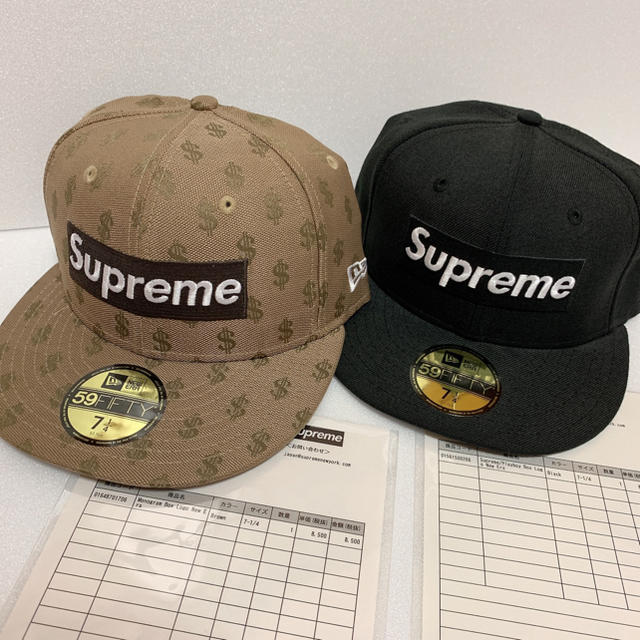 帽子Supreme Box Logo New Era ２個 セット売り