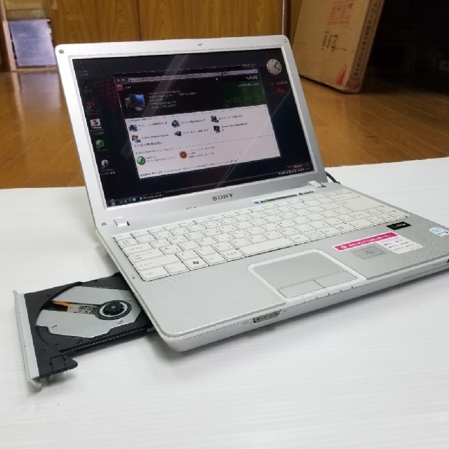 Windows10●特価出品●SONY VAIO デュアルコアノートパソコン◆