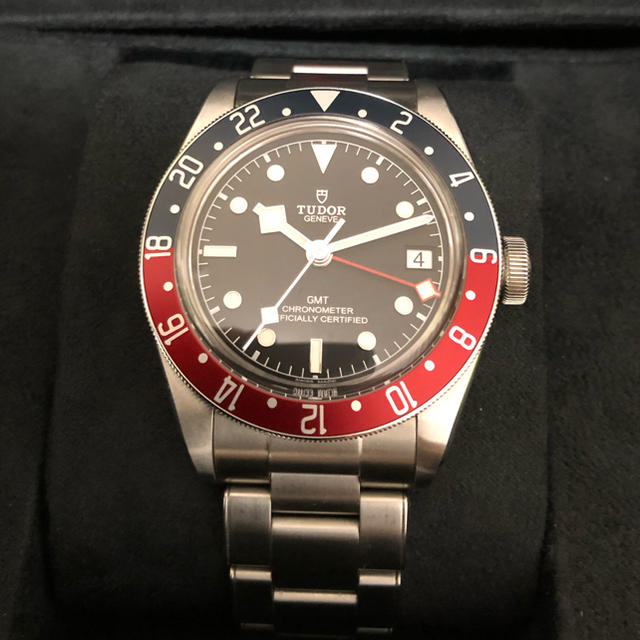 Tudor - 美品チューダー TUDOR ブラックベイgmt 79830RBの通販 by 883motors's shop｜チュードルならラクマ