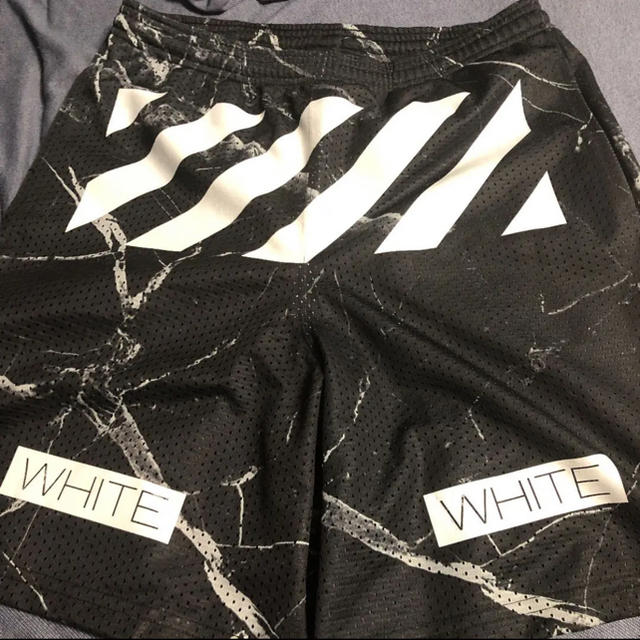 off-white オフホワイト メッシュショーツ