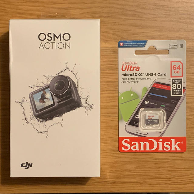 【8月購入品　新品未使用品】「OSMO ACTION」スマホ/家電/カメラ