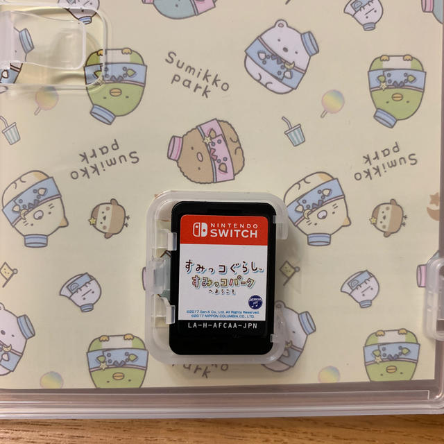 Nintendo Switch(ニンテンドースイッチ)のすみっコぐらし すみっコパークへようこそ エンタメ/ホビーのゲームソフト/ゲーム機本体(家庭用ゲームソフト)の商品写真