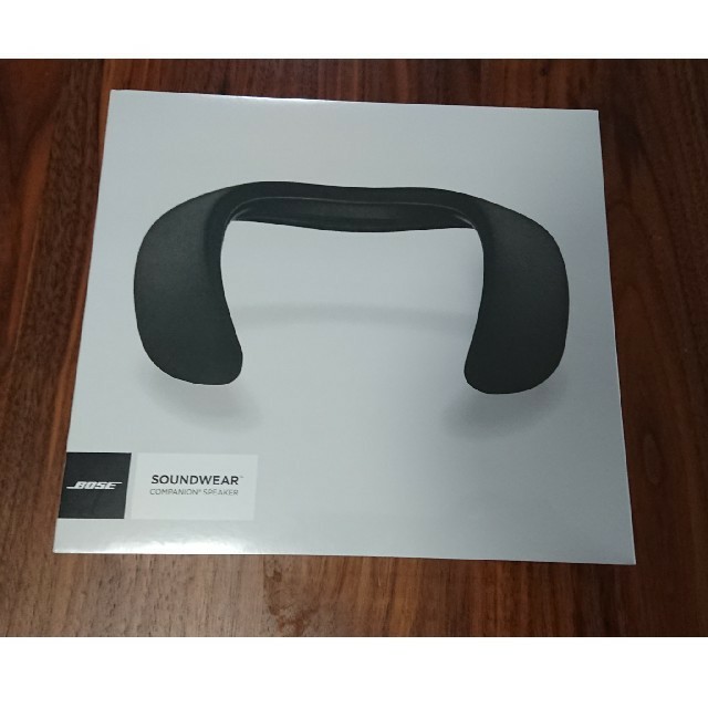 新品 Bose Sound Wear Companion speakerオーディオ機器