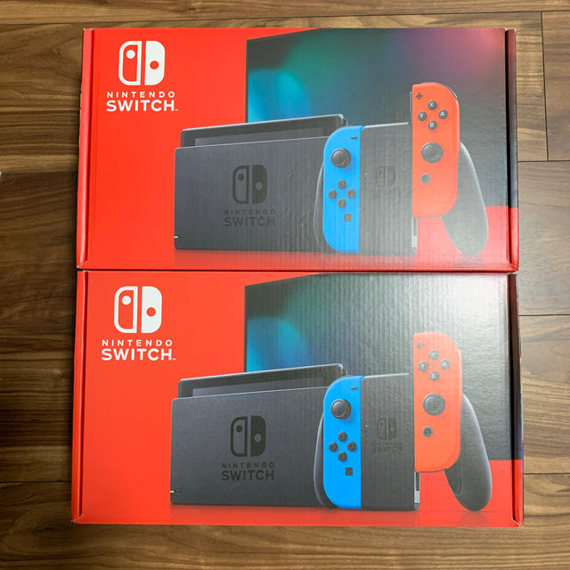 税込) Switch Nintendo - ネオン2台セット Switch 新型Nintendo 家庭用