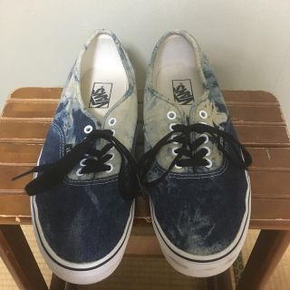 ヴァンズ(VANS)のvans authentic オーセンティックBlack/True White(スニーカー)