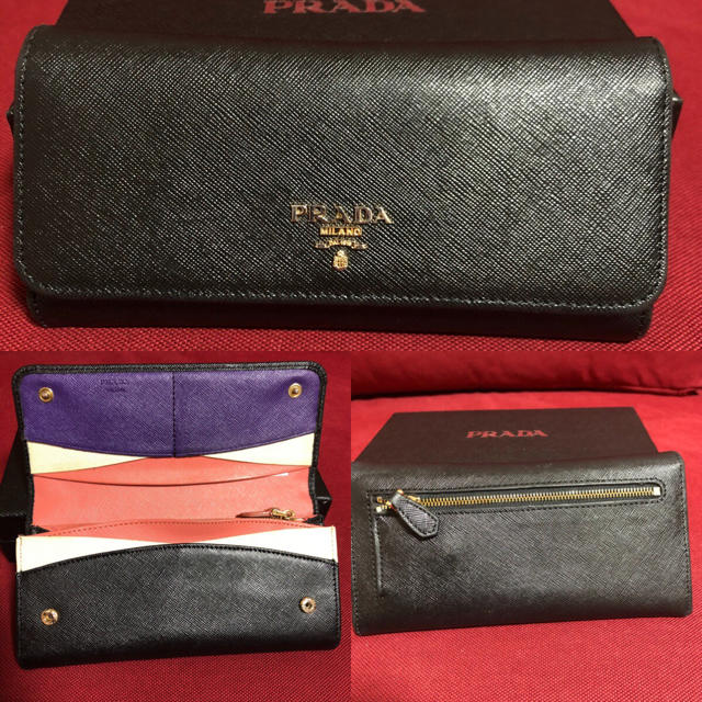 PRADA(プラダ)のPRADA 長財布 レディースのファッション小物(財布)の商品写真