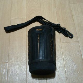 サーモス(THERMOS)の水筒カバー　黒(水筒)