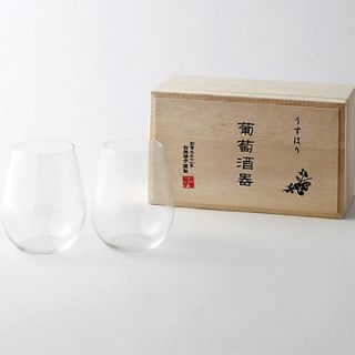 イセタン(伊勢丹)の[新品未使用]うすはりグラス 葡萄酒器 松徳硝子(グラス/カップ)