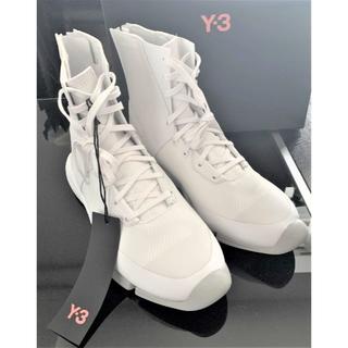 ワイスリー(Y-3)のｓｕｎ様専用＝売約済＝ FUTURE ZIP HIGH 白25.5cm (スニーカー)