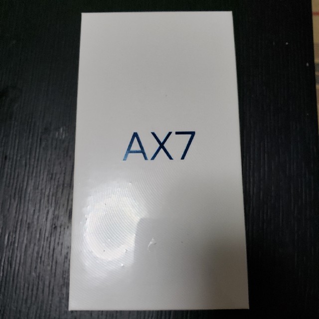 SIMフリー oppo AX7 未開封新品スマートフォン/携帯電話