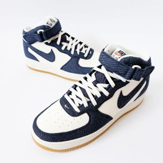 ナイキ(NIKE)のNIKE AIR FORCE 1 MID DENIM AND GUM(スニーカー)