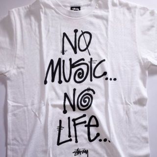 ステューシー(STUSSY)のSTUSSY タワレコ コラボ NO MUSIC NO LIFE(Tシャツ/カットソー(半袖/袖なし))