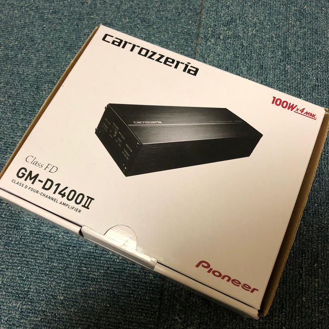 SALE／69%OFF】 カロッツェリア パイオニア 100W×4 ブリッジャブルパワーアンプ GM-D1400-2 