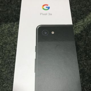 アンドロイド(ANDROID)のPixel 3a ブラック Softbank(スマートフォン本体)