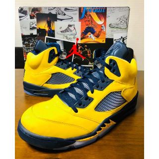 ナイキ(NIKE)のAir  Jordan5 SE MICHIGAN 32cm(スニーカー)