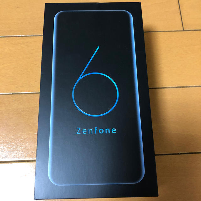 スマートフォン/携帯電話即日発送! 新品未開封 Zenfone6 128GB 黒 国内SIMフリー