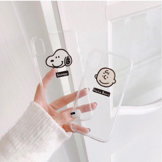 SNOOPY(スヌーピー)の★新品 送料無料★スヌーピーのiPhone XR用ケース スマホ/家電/カメラのスマホアクセサリー(iPhoneケース)の商品写真