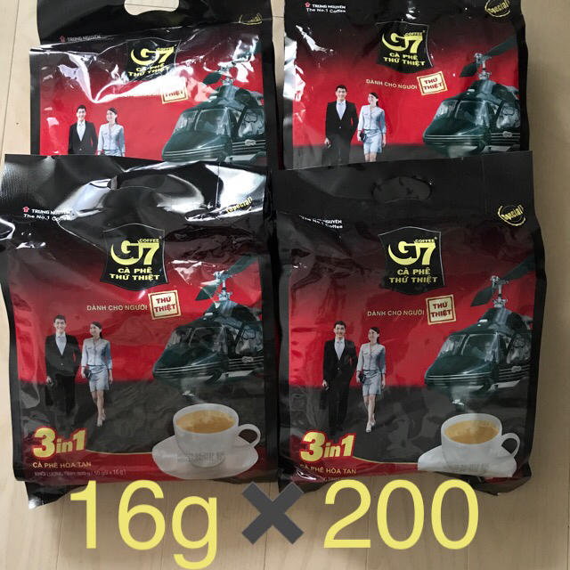 ベトナム インスタントコーヒー  16g×200個