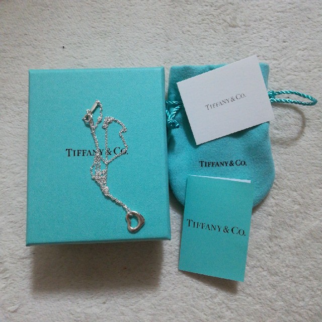Tiffany & Co. - ティファニー　オープンハートネックレス　ペンダント