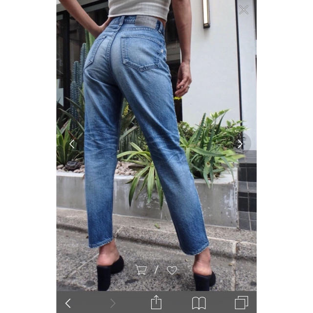 TRUNK(トランク)のトランク８８テーパードパンツ レディースのパンツ(デニム/ジーンズ)の商品写真