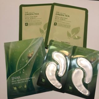 トニーモリー(TONY MOLY)のTONYMOLY NATURE REPUBLIC フェイスパック 5枚セット(パック/フェイスマスク)