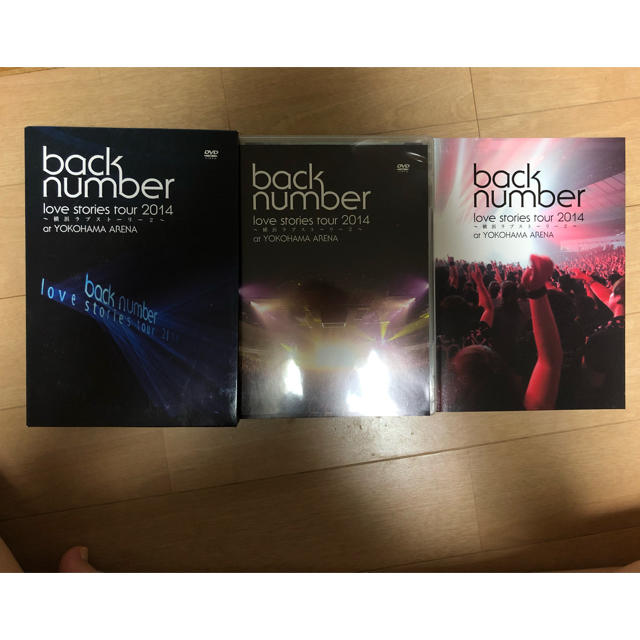 back number love stories tour 2014 初回限定盤