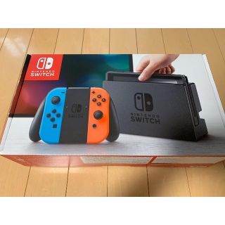 ニンテンドウ(任天堂)の新品未使用ニンテンドースイッチ本体(家庭用ゲーム機本体)