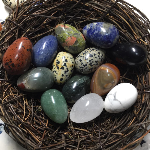 巣と卵セット売り13個卵