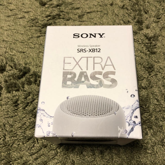 SONY(ソニー)のSRS-XB12 (SONY/Wireless Speaker) スマホ/家電/カメラのオーディオ機器(スピーカー)の商品写真