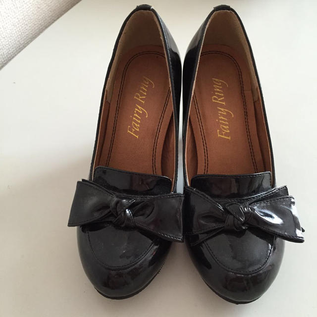 パンプス☆ブラック レディースの靴/シューズ(ハイヒール/パンプス)の商品写真