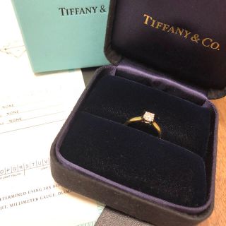 ティファニー(Tiffany & Co.)のティファニー ルシダ 0.44カラット  K18YG 10号 E－ＶS2(リング(指輪))