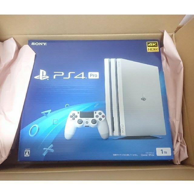 【即日発送】PS4 Pro 1TB グレイシャーホワイト CUH-7200